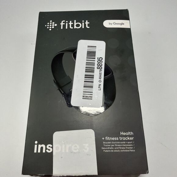 Fitbit Inspire 3 Health &-Fitness-Tracker with Stress Management Open Box